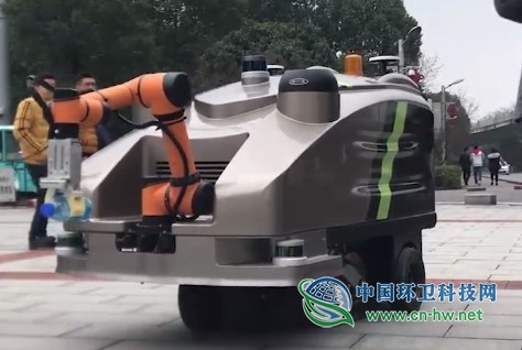 5G來了!中聯(lián)環(huán)境環(huán)衛(wèi)智慧機(jī)器人作業(yè)集群落地長沙